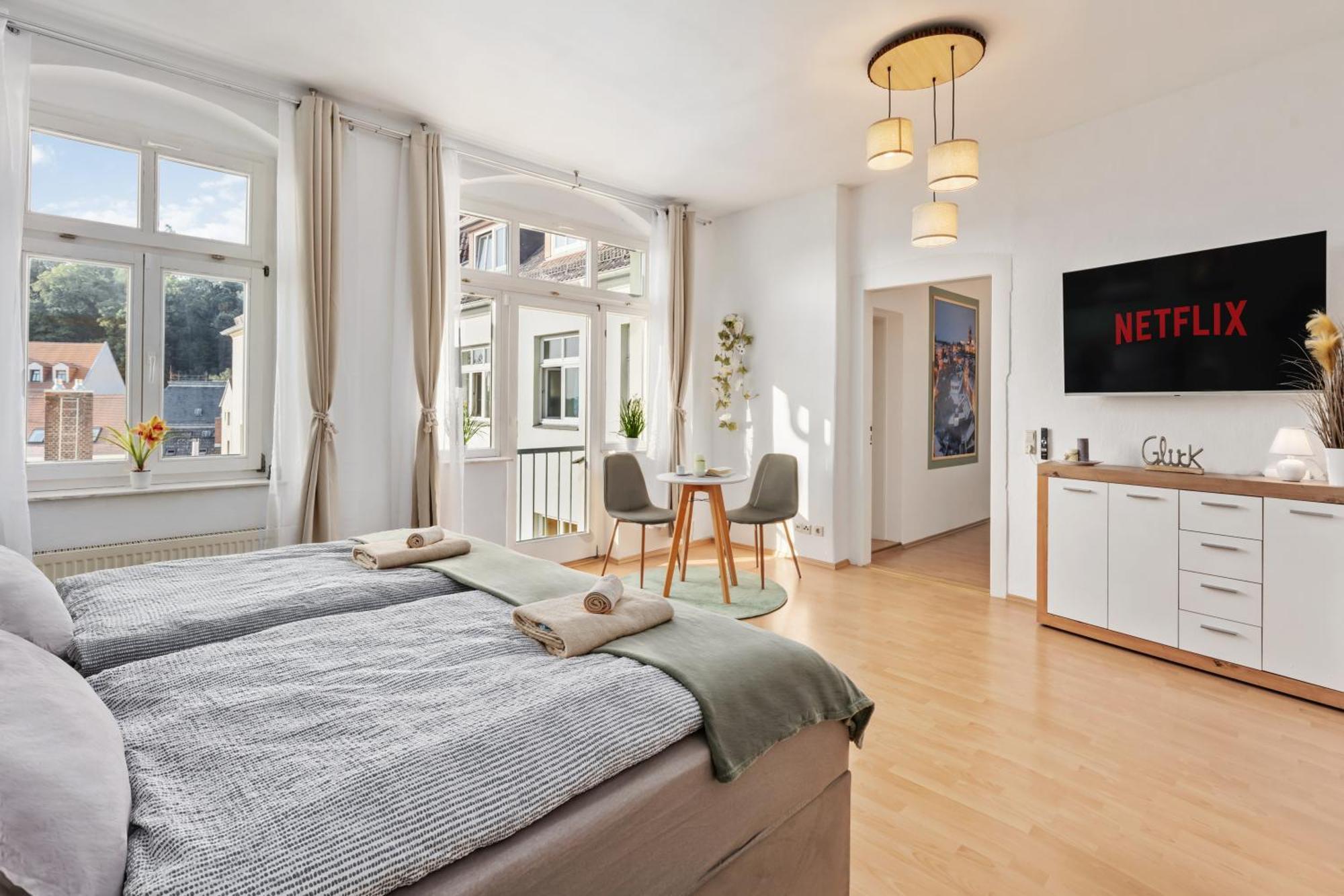 Neu Meissen Altstadt Familyoase Wlan Netflix Magenta Disney Kültér fotó